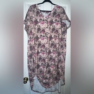 Glitzy Girlz Floral Maxi Dress